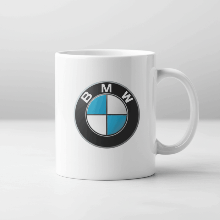 Taza blanca BMW