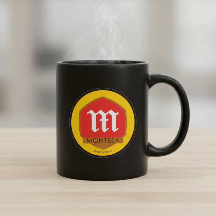 Taza negra Montesa