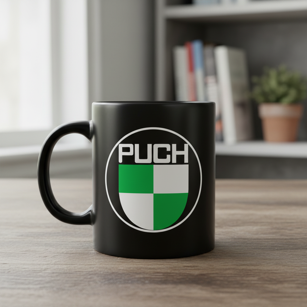 Taza negra Puch