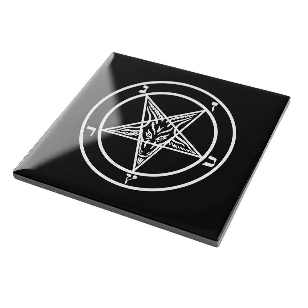 Azulejo Pentagrama Satánico