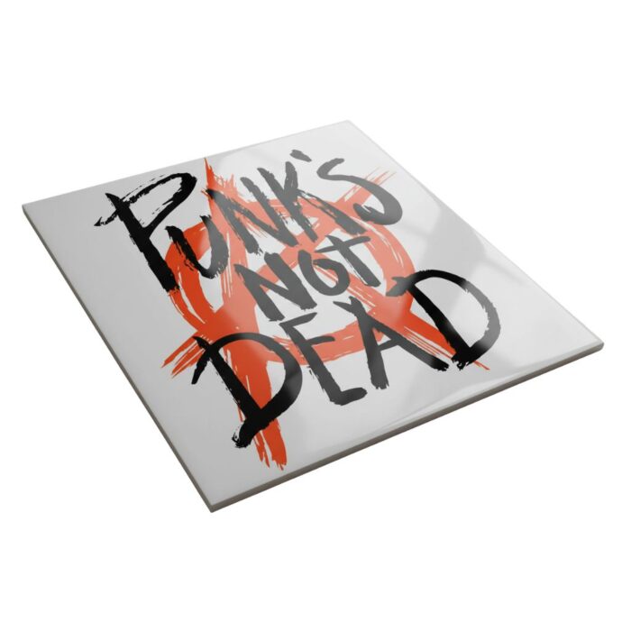 Azulejo Punk's Not Dead