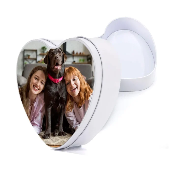 Caja Aluminio forma Corazón