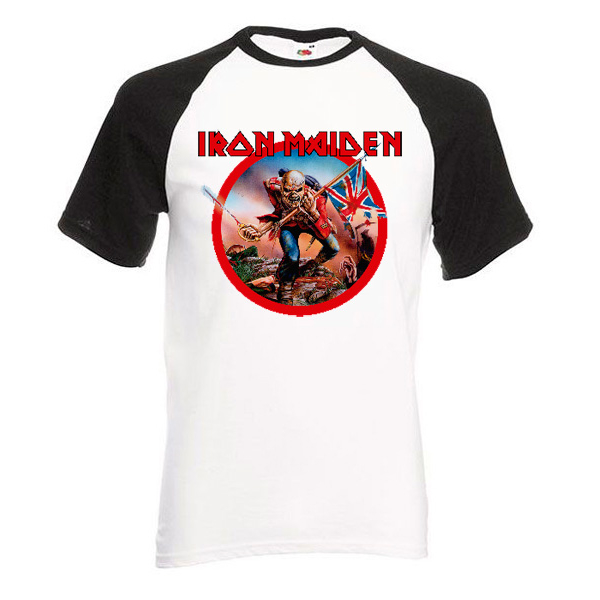 Camiseta Iron Maiden - beisbol