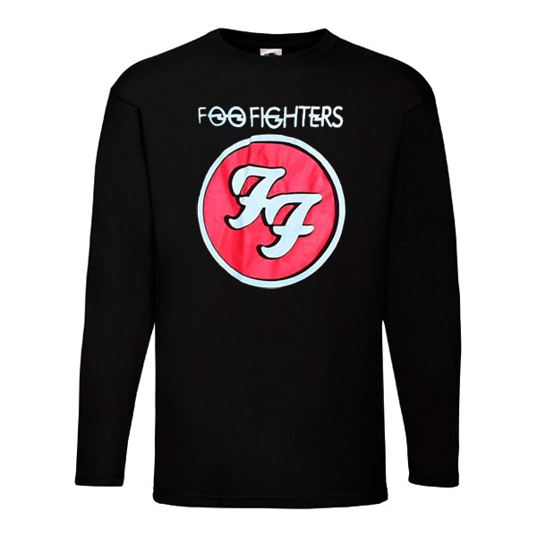 Camiseta Foo Fighters manga larga