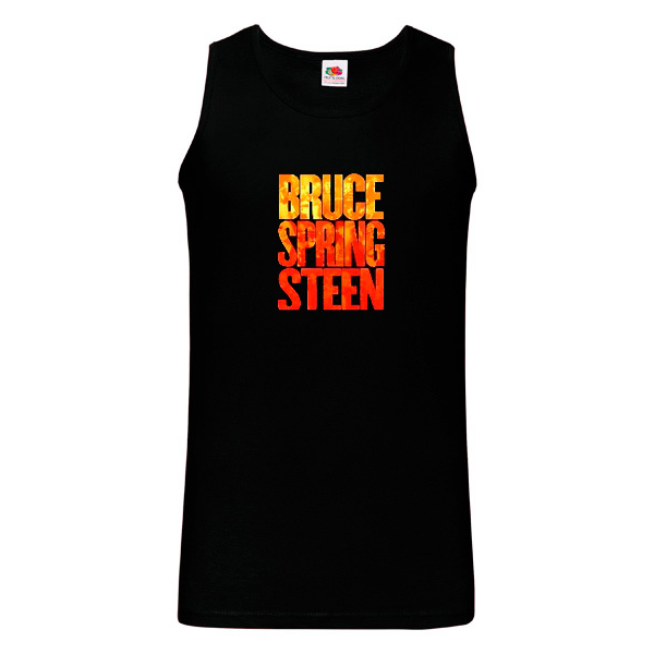 Camiseta Bruce Springsteen - tirantes