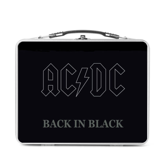 AC/DC - Black in Black - Metal Lunch Box