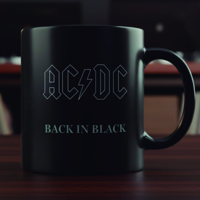 Taza AC/DC Back in Black