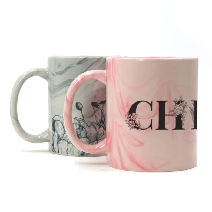 Taza de Cerámica efecto Mármol