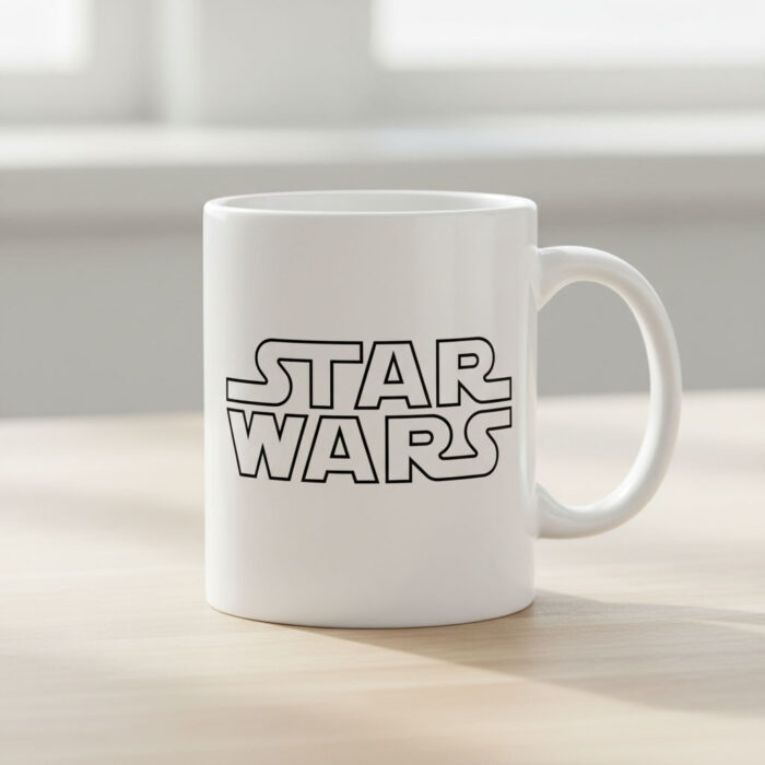 Taza Star Wars blanca