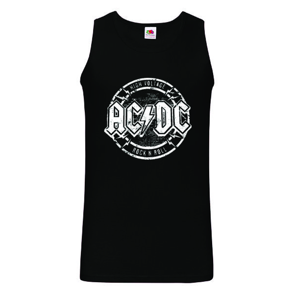 Camiseta AC/DC - tirantes