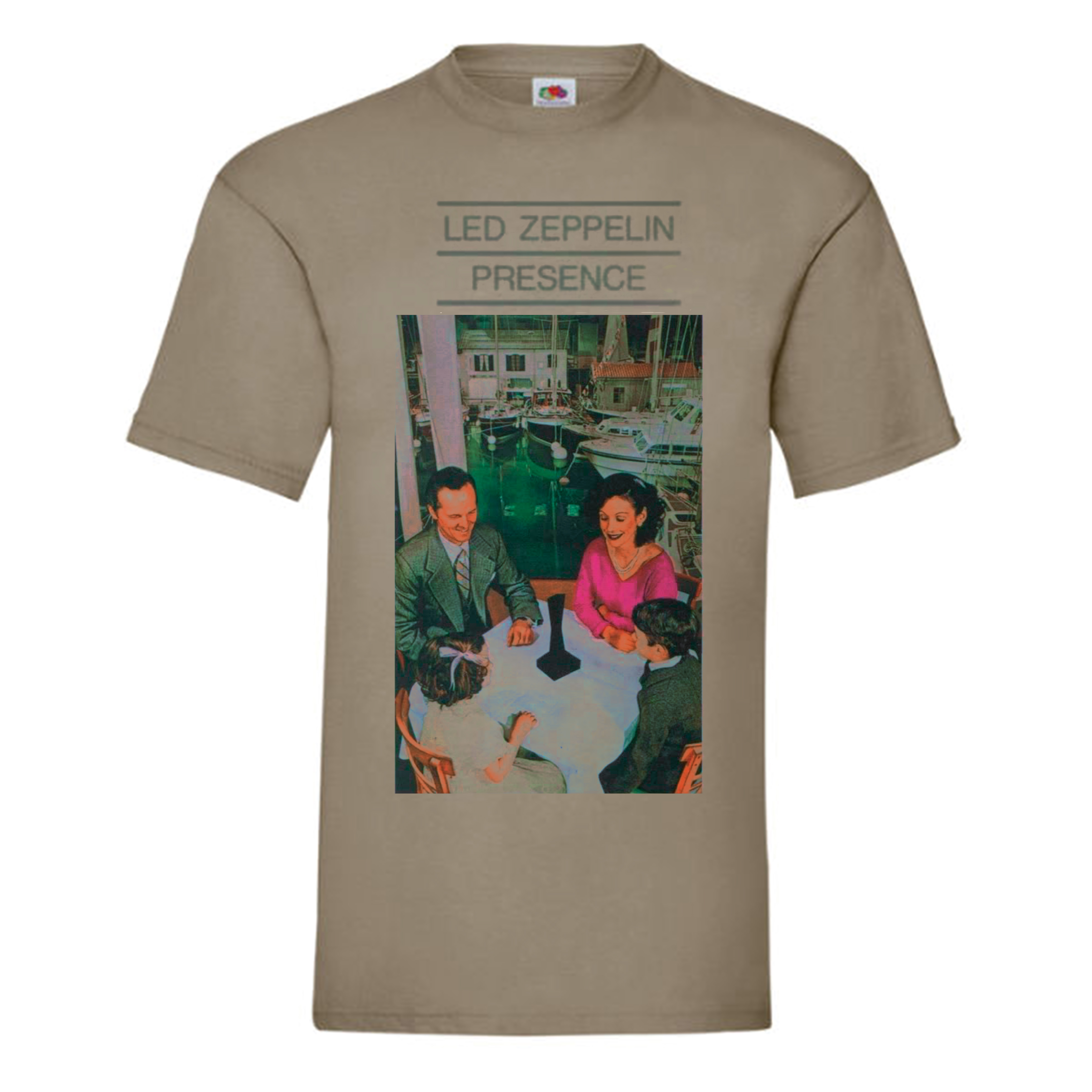Camiseta Led Zeppelin natural - Presence