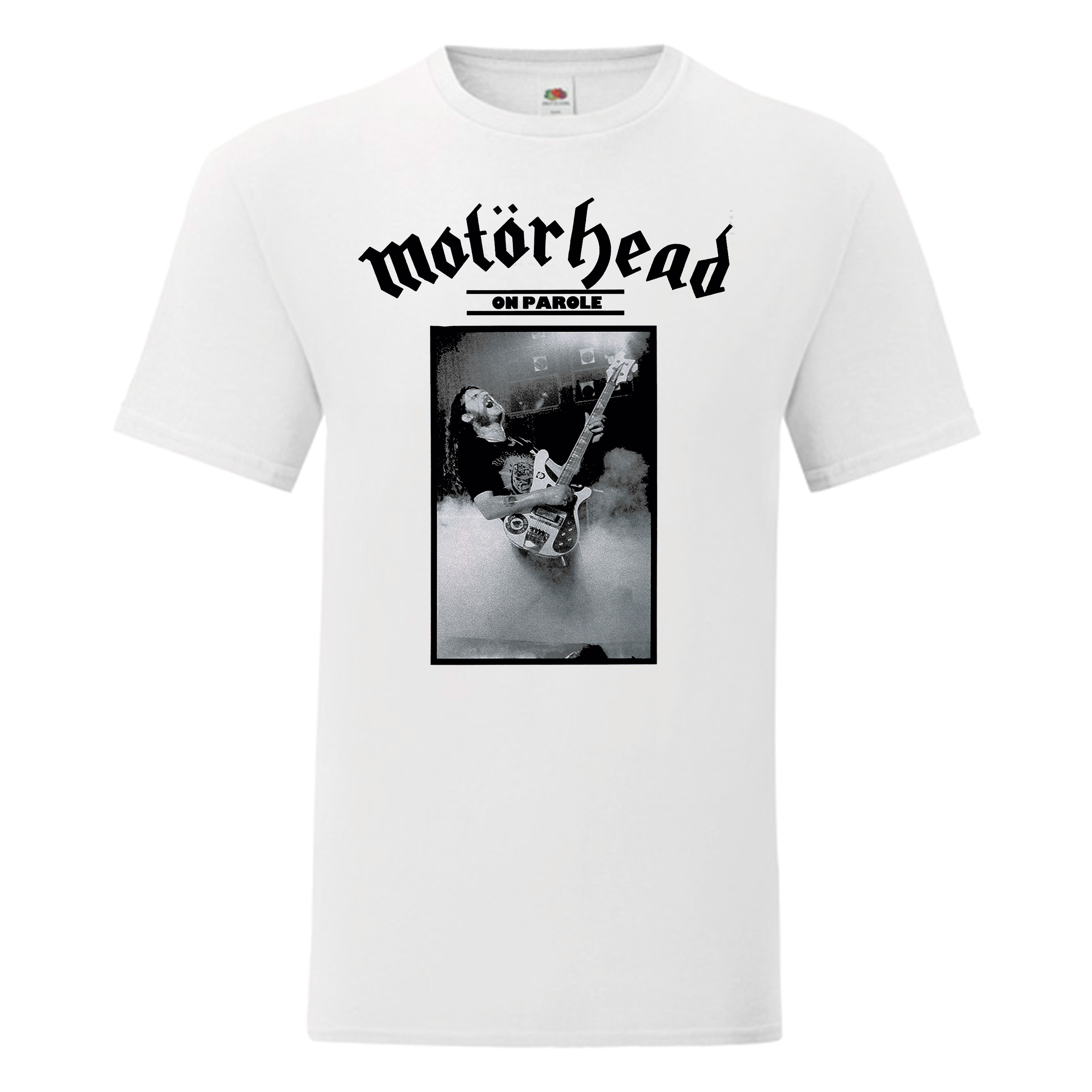 Camiseta Motörhead blanca - On Parole