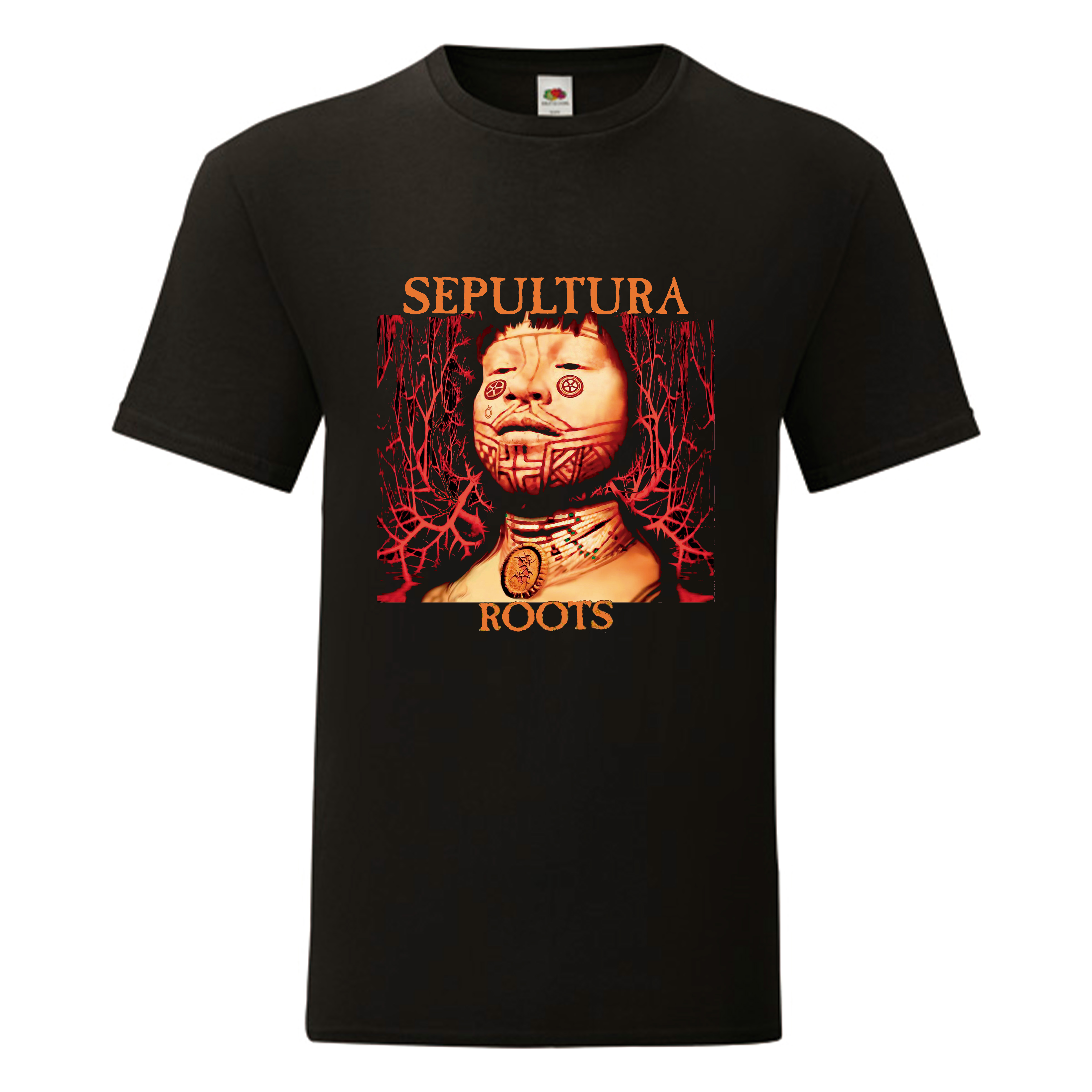 Camiseta Sepultura negra - Roots