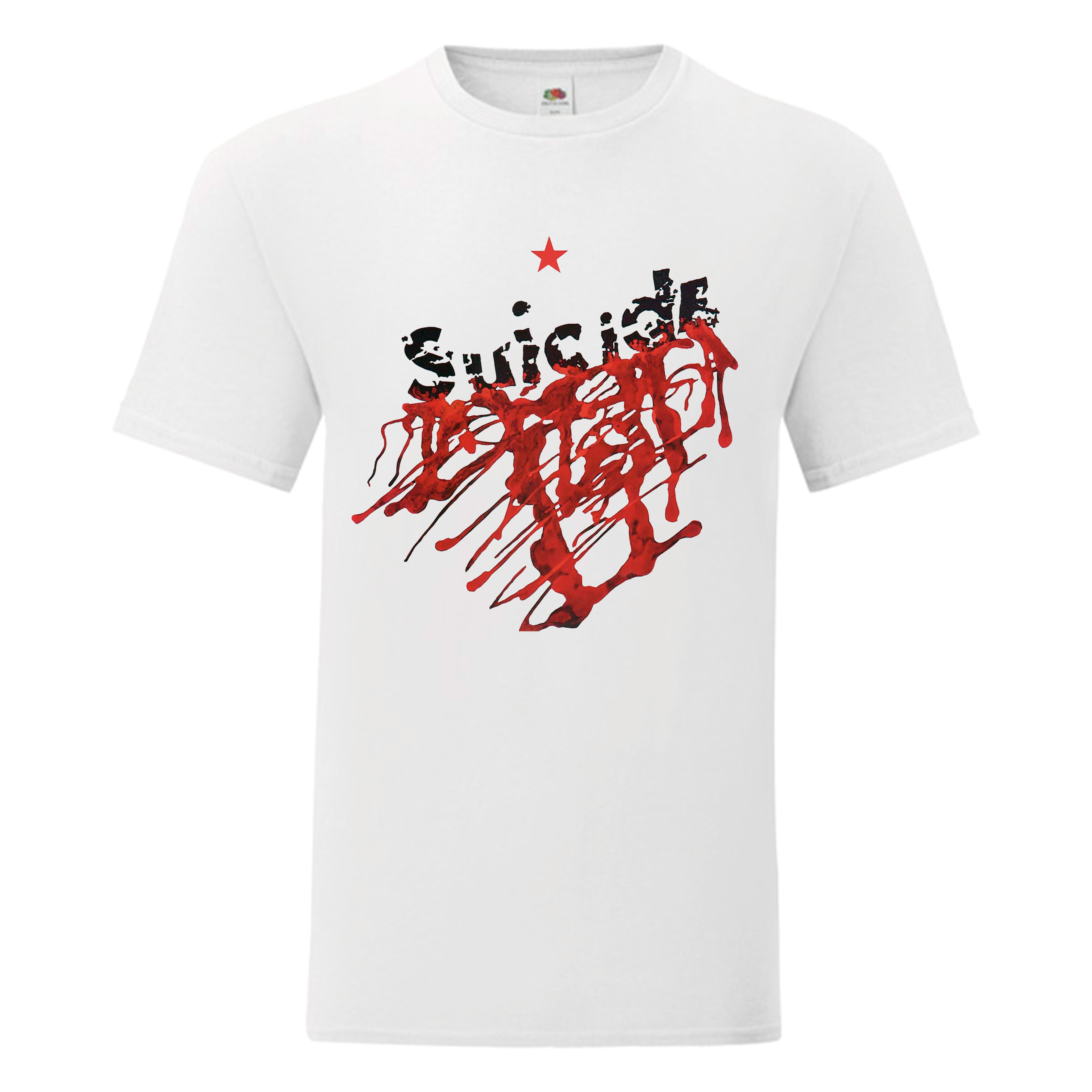 Camiseta Suicide blanca - Suicide