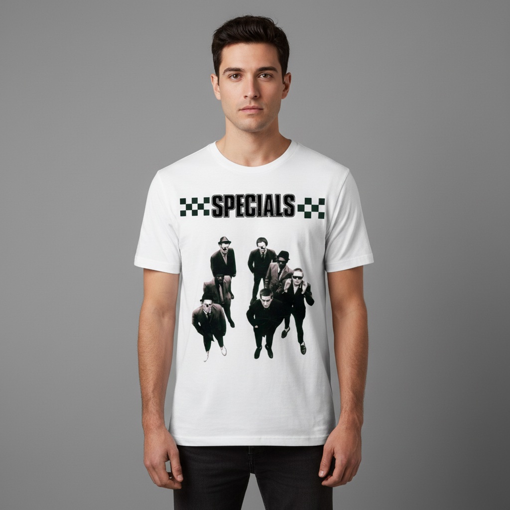 Camiseta Specials blanca - Specials