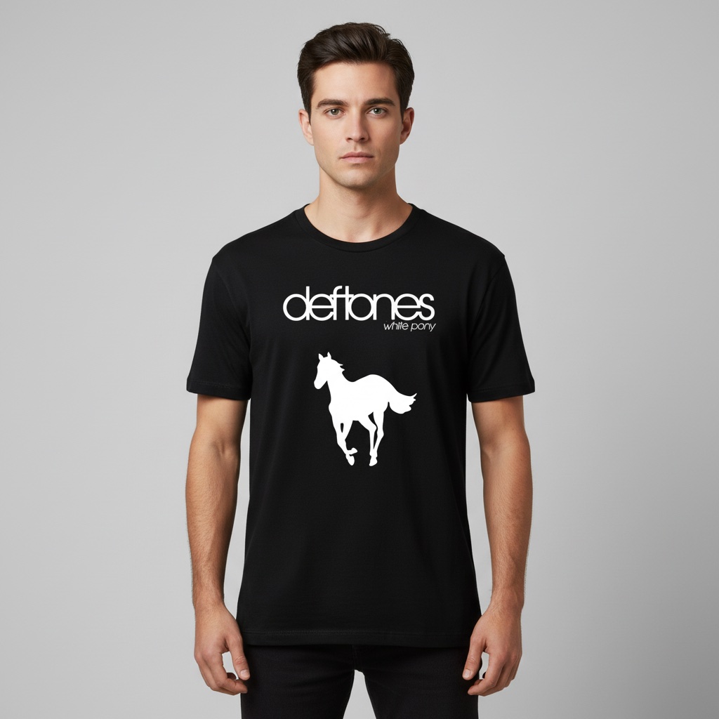 Camiseta Deftones negra - White Pony