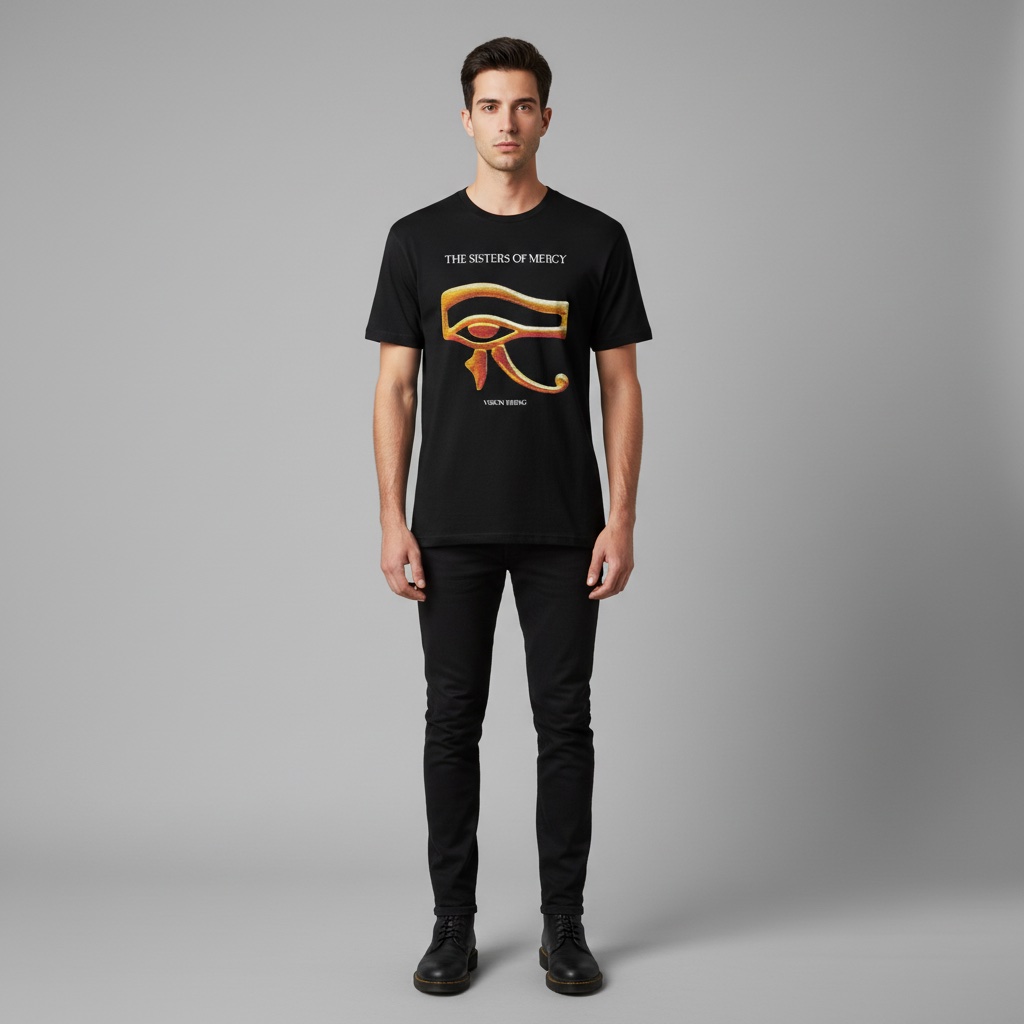 Camiseta Sisters Of Mercy, The negra - Vision Thing