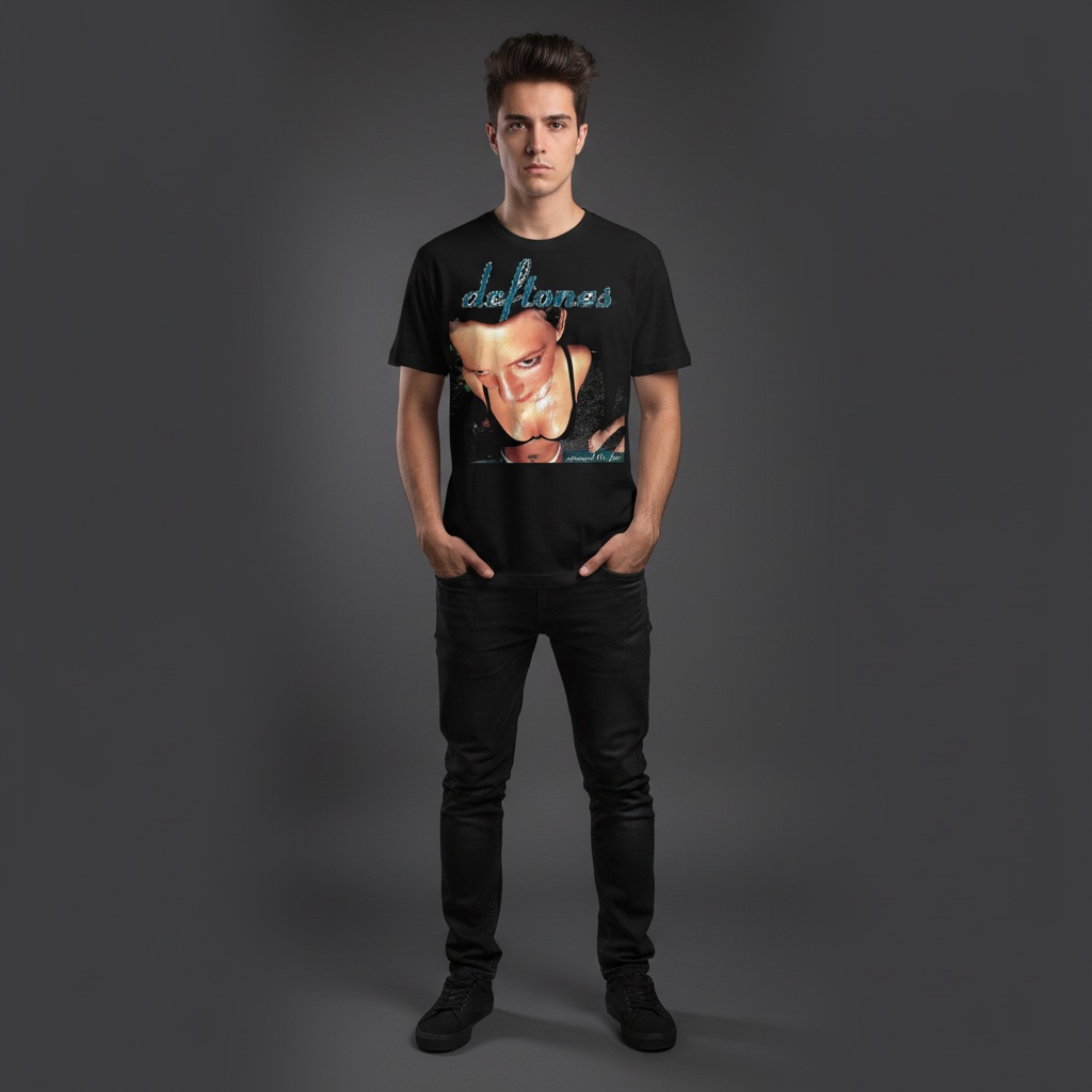 Camiseta Deftones negra - Around The Fur