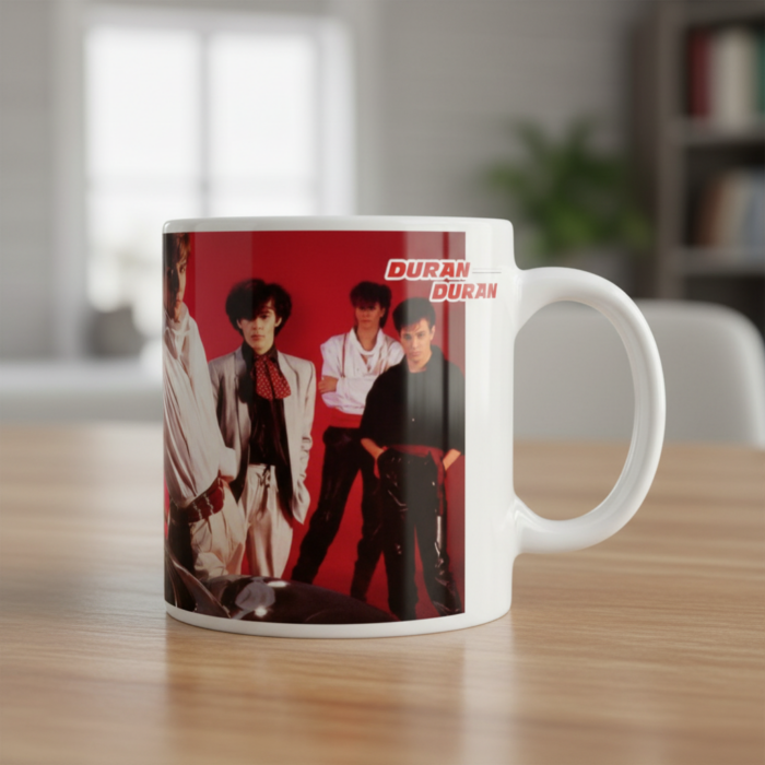 Taza Duran Duran blanca - First Album