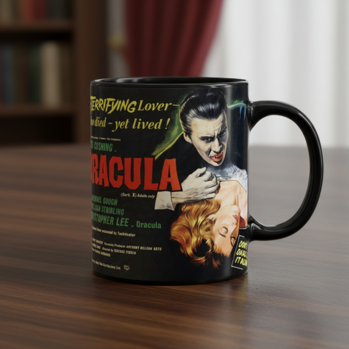 Taza Dracula negra