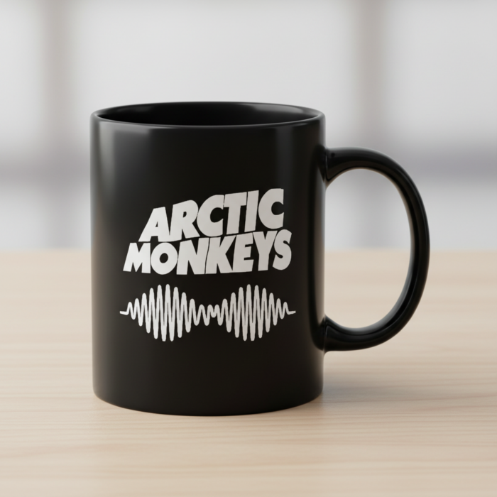 Taza Arctic Monkeys negra - AM