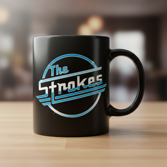 Taza Strokes negra - Logotipo