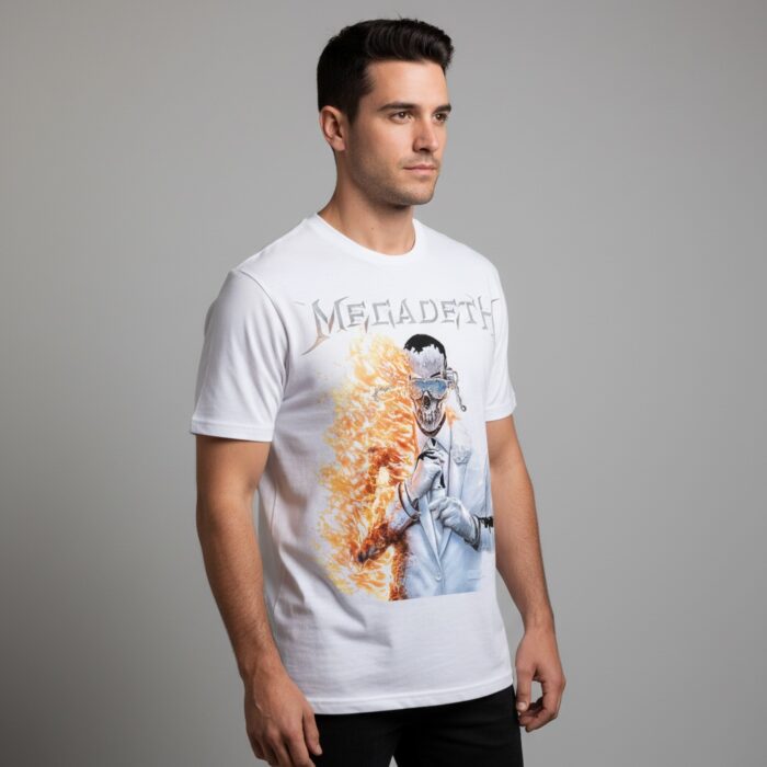 Camiseta Megadeth blanca - Megadeth