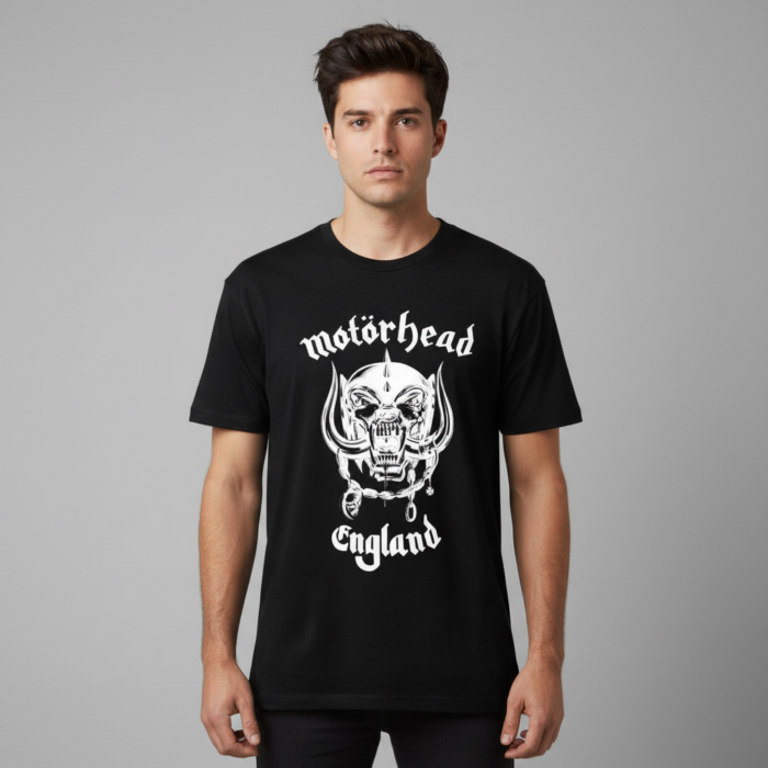 Camiseta Motörhead negra - Logotipo