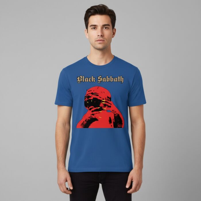 Camiseta Black Sabbath azul - Born Again