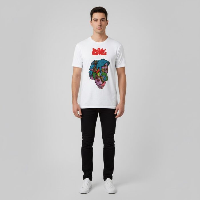 Camiseta Love blanca - Forever Changes