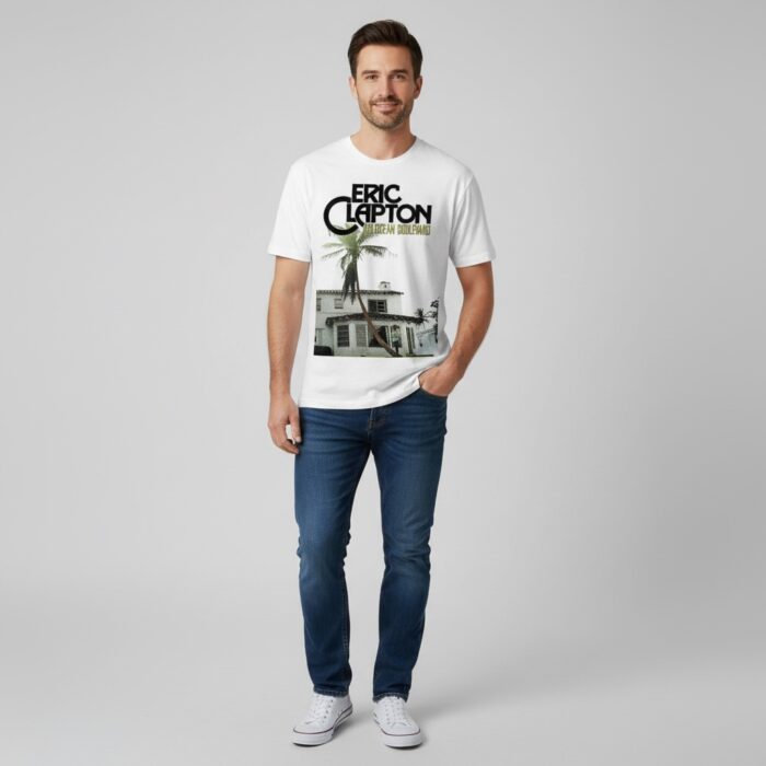 Camiseta Eric Clapton blanca - 461 Ocean Boulevard
