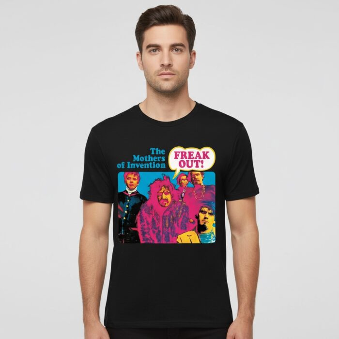 Camiseta Mothers Of Invention negra - Freak Out!