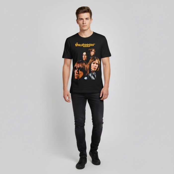 Camiseta Stooges negra - The Stooges