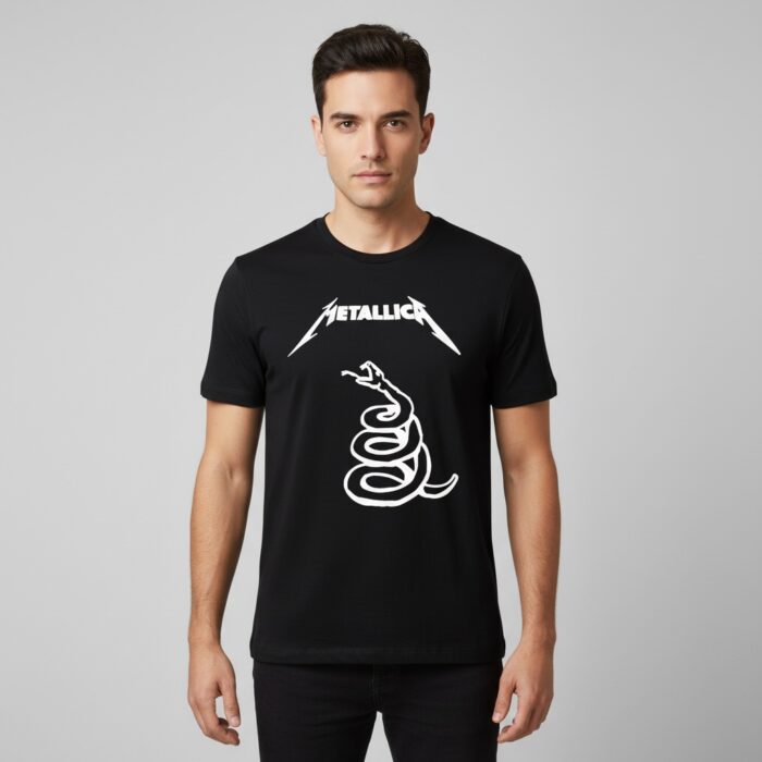 Camiseta Metallica negra - Black Album
