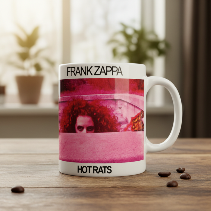 Taza Frank Zappa blanca - Hot Rats