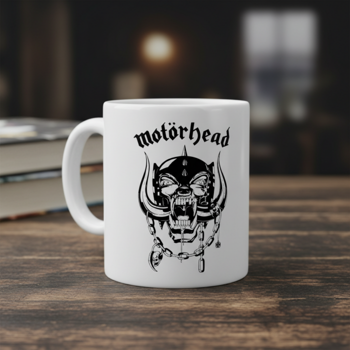 Taza Motörhead blanca - Logotipo