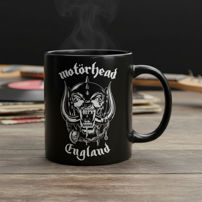 Taza Motörhead negra - Logotipo