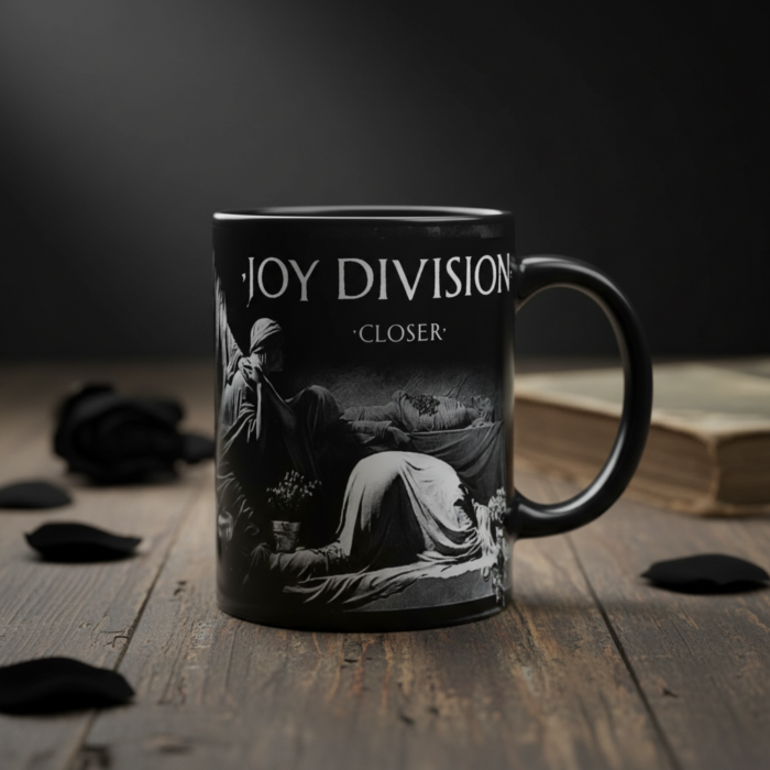 Taza Joy Division negra - Closer