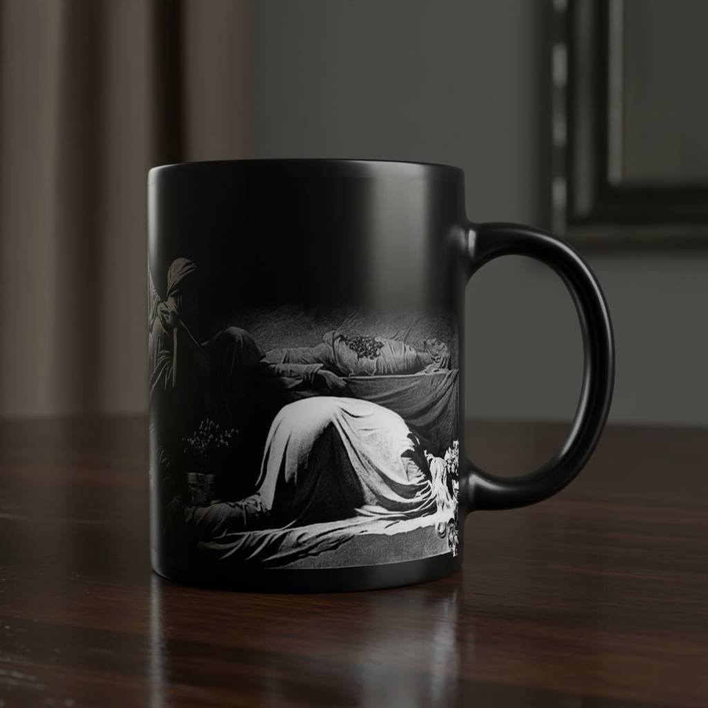 Taza Joy Division negra - Closer (Solo Imagen)