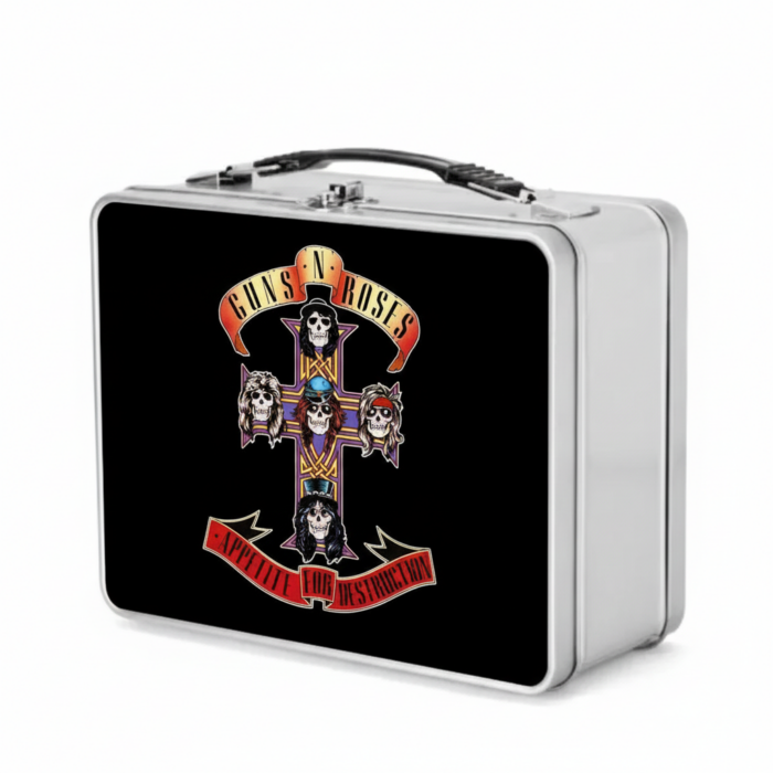 Guns 'n' Roses - Appetite For Destruction- Metal Lunch Box - Fiambrera Metálica