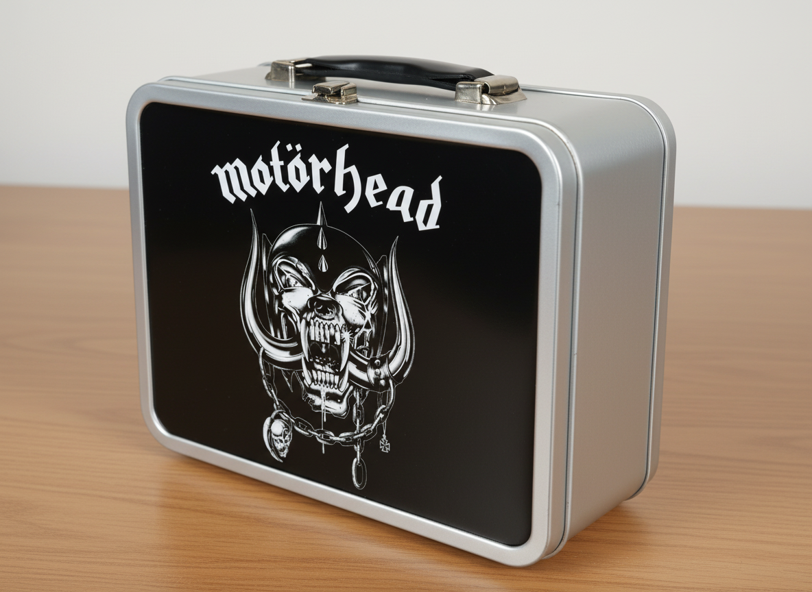 Motörhead - Logotipo - Metal Lunch Box - Fiambrera Metálica