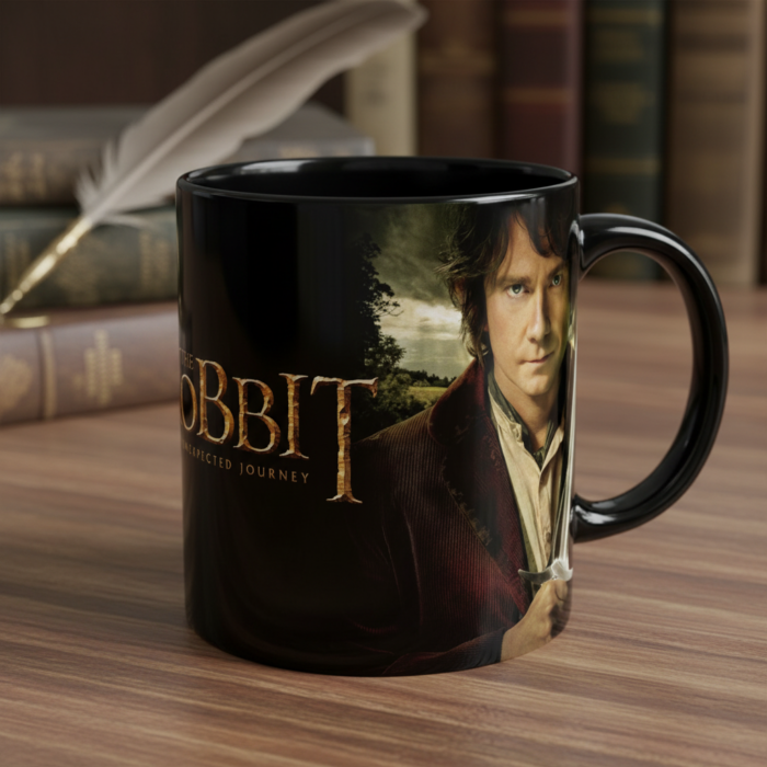 Taza El Hobbit negra
