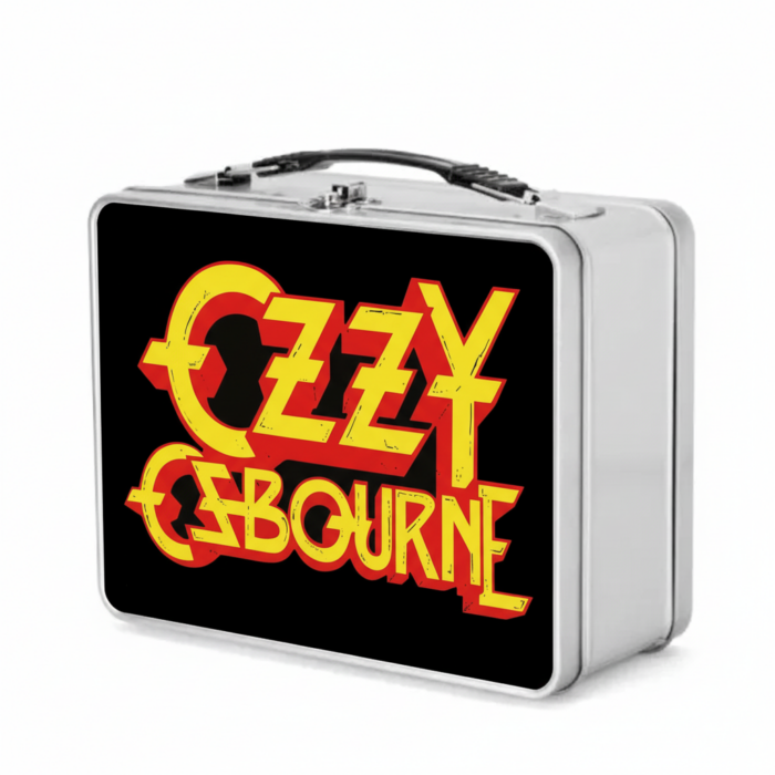 Ozzy Osbourne - Logotipo- Metal Lunch Box - Fiambrera Metálica