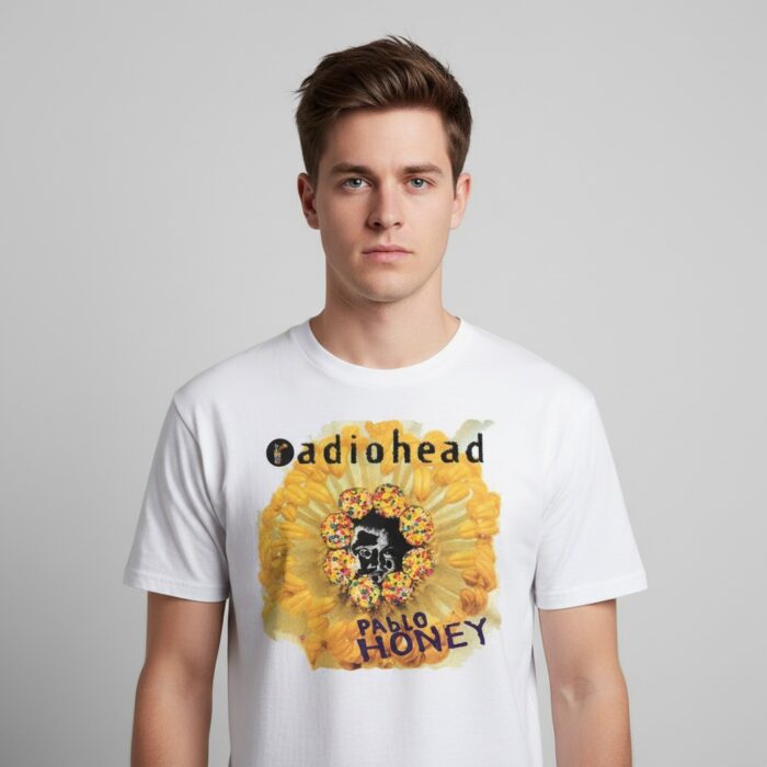 Camiseta Radiohead blanca - Pablo Honey