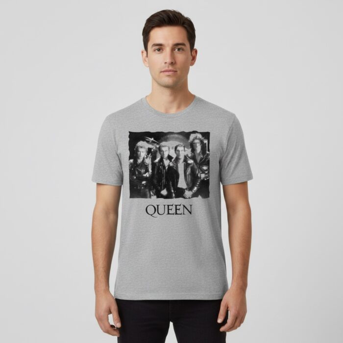 Camiseta Queen gris jaspeado - The Game