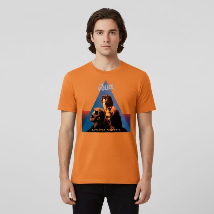 Camiseta Police naranja - Zenyatta Mondatta