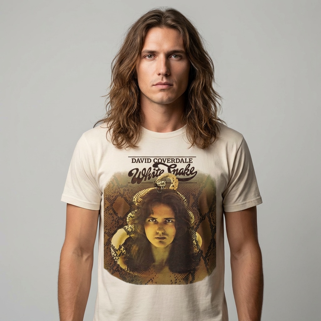 Camiseta Whitesnake natural - Whitesnake