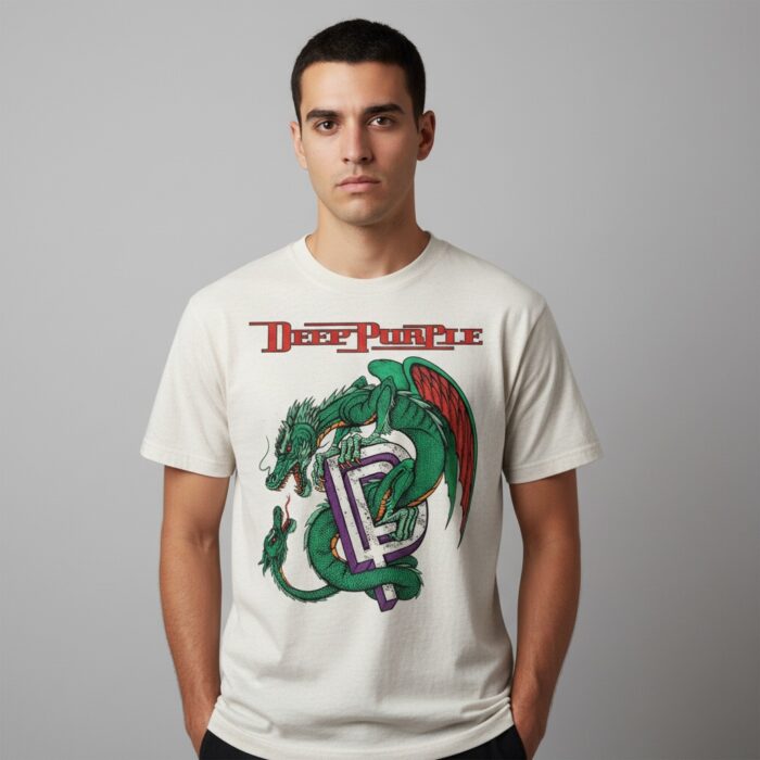 Camiseta Deep Purple natural - Battle Rages On