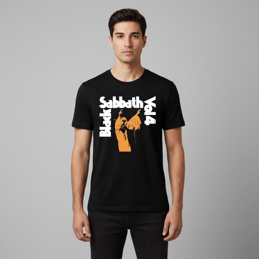 Camiseta Black Sabbath negra - Vol. 4