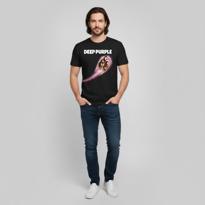 Camiseta Deep Purple negra - Fireball